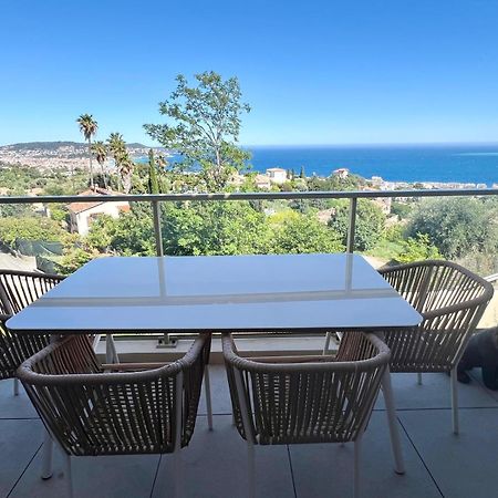 Panoramic Sea View Appartment Blue Pearl Nizza Kültér fotó